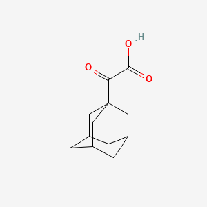 molecular formula C12H16O3 B3187599 2-(1-Adamantyl)-2-oxoacetic acid CAS No. 16091-98-8