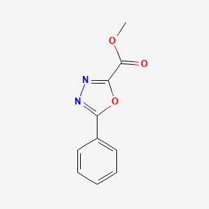 1,3,4-Oxadiazole-2-carboxylic acid, 5-phenyl-, methyl ester