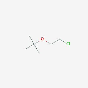 molecular formula C6H13ClO B3187765 2-(2-Chloroethoxy)-2-methyl-propane CAS No. 17229-11-7