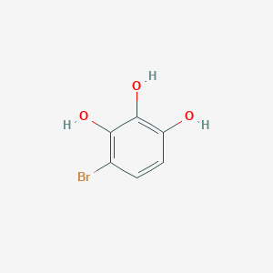 molecular formula C6H5BrO3 B3187784 4-Bromobenzene-1,2,3-triol CAS No. 17345-72-1