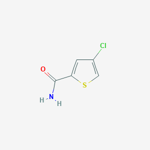 molecular formula C5H4ClNOS B3187836 4-Chlorothiophene-2-carboxamide CAS No. 176203-88-6