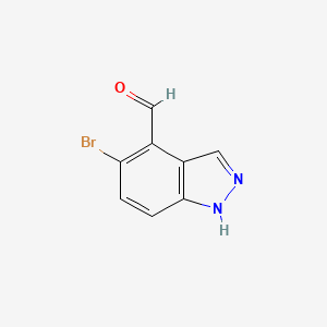 5-bromo-1H-indazole-4-carbaldehyde