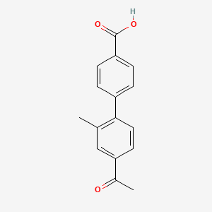 4'-Acetyl-2'-methylbiphenyl-4-carboxylic acid