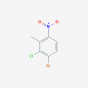 1-Bromo-2-chloro-3-methyl-4-nitrobenzene
