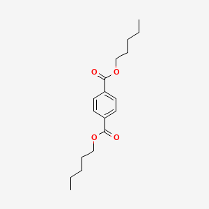 molecular formula C18H26O4 B3187915 Terephthalic acid, dipentyl ester CAS No. 1818-95-7