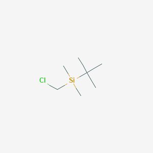 molecular formula C7H17ClSi B3187942 t-Butyl(chloromethyl)dimethylsilane CAS No. 18244-00-3
