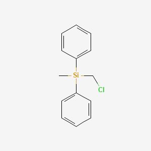 molecular formula C14H15ClSi B3187964 (Chloromethyl)methyldiphenylsilane CAS No. 18407-40-4