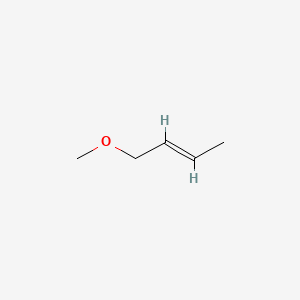 molecular formula C5H10O B3187970 2-Butene, 1-methoxy-, (2E)- CAS No. 18408-99-6
