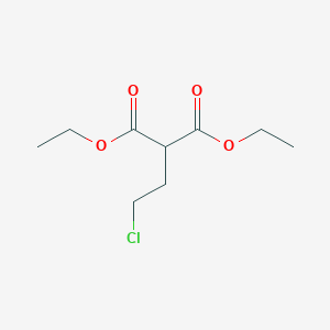 molecular formula C9H15ClO4 B3188015 diethyl 2-(2-chloroethyl)propanedioate CAS No. 18719-42-1