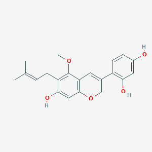 molecular formula C21H22O5 B031881 Dehydroglyasperin C CAS No. 199331-35-6