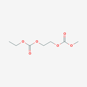 molecular formula C7H12O6 B3188131 Carbonic acid, 2-[(ethoxycarbonyl)oxy]ethyl methyl ester CAS No. 197370-32-4