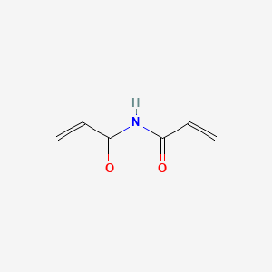 molecular formula C6H7NO2 B3188283 Diacrylamide CAS No. 20602-80-6