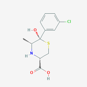 molecular formula C12H14ClNO3S B3188433 Unii-xty7lcb7MW CAS No. 2133460-43-0