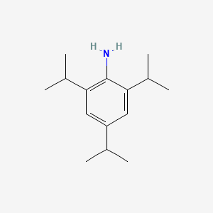 molecular formula C15H25N B3188480 2,4,6-triisopropylaniline CAS No. 21524-36-7