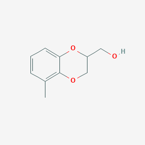 (5-Methyl-2,3-dihydro-1,4-benzodioxin-2-yl)methanol