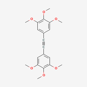 Benzene, 1,1'-(1,2-ethynediyl)bis[3,4,5-trimethoxy-