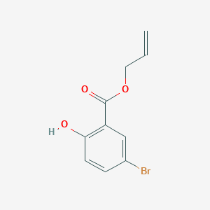molecular formula C10H9BrO3 B3188553 Allyl 5-bromo-2-hydroxybenzoate CAS No. 220340-67-0