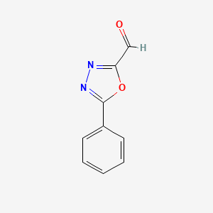5-Phenyl-1,3,4-oxadiazole-2-carbaldehyde