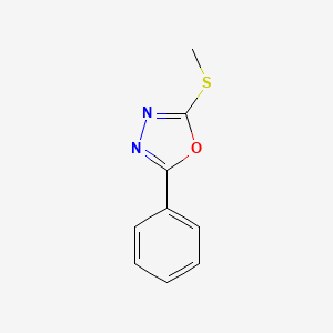 2-(Methylthio)-5-phenyl-1,3,4-oxadiazole