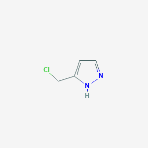 3-(Chloromethyl)-1H-pyrazole