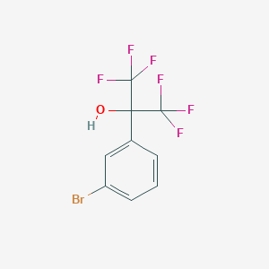 Benzenemethanol, 3-bromo-alpha,alpha-bis(trifluoromethyl)-