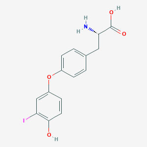 molecular formula C15H14INO4 B031888 3'-Monoiodothyronine CAS No. 4732-82-5