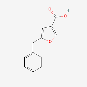 3-Furancarboxylic acid, 5-(phenylmethyl)-