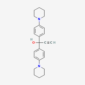 1,1-Di(4-piperidinophenyl)-2-propyn-1-ol