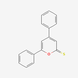 2H-Pyran-2-thione, 4,6-diphenyl-