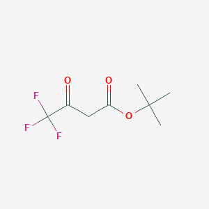 molecular formula C8H11F3O3 B3189019 Tert-butyl 4,4,4-trifluoro-3-oxobutanoate CAS No. 26717-75-9