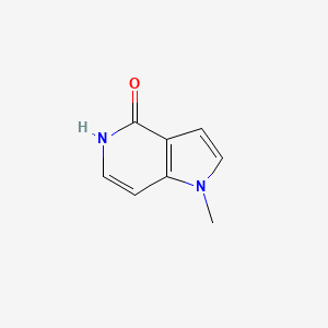 1-methyl-1H-pyrrolo[3,2-c]pyridin-4(5H)-one