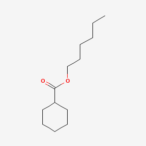 molecular formula C13H24O2 B3189111 Hexyl cyclohexanecarboxylate CAS No. 27948-10-3
