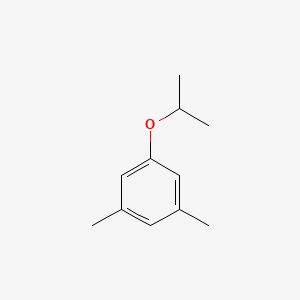 molecular formula C11H16O B3189280 Benzene, 1,3-dimethyl-5-(1-methylethoxy)- CAS No. 30718-66-2