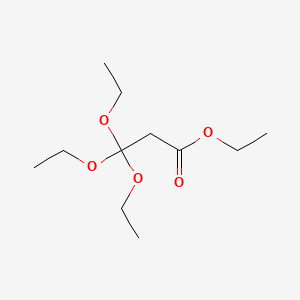 molecular formula C11H22O5 B3189457 Ethyl 3,3,3-triethoxypropanoate CAS No. 32650-62-7