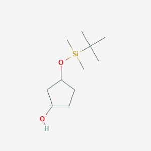 Cyclopentanol, 3-[[(1,1-dimethylethyl)dimethylsilyl]oxy]-