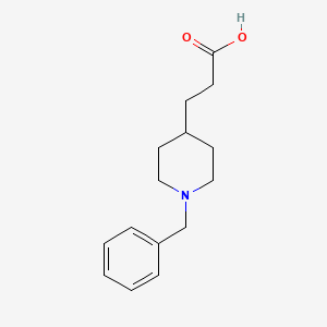 3-(1-Benzylpiperidin-4-YL)propanoic acid