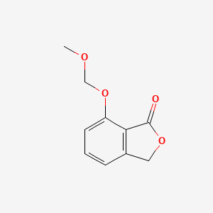 molecular formula C10H10O4 B3189704 7-(methoxymethoxy)-3H-isobenzofuran-1-one CAS No. 344287-41-8