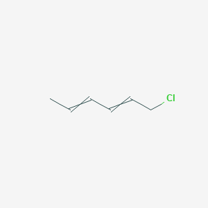 molecular formula C6H9Cl B3189719 1-chlorohexa-2,4-diene CAS No. 34632-89-8