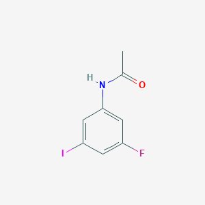 n-(3-Fluoro-5-iodophenyl)acetamide