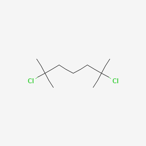molecular formula C9H18Cl2 B3189854 2,6-Dichloro-2,6-dimethylheptane CAS No. 35951-36-1