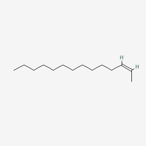 molecular formula C14H28 B3189860 cis-2-Tetradecene CAS No. 35953-53-8