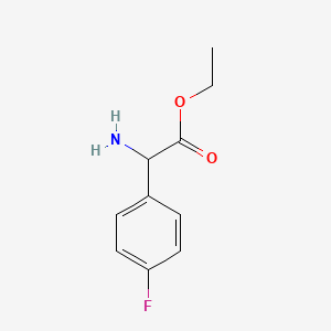 Ethyl 2-amino-2-(4-fluorophenyl)acetate