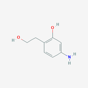 5-Amino-2-(2-hydroxyethyl)phenol