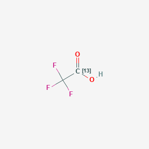 molecular formula C2HF3O2 B031902 Trifluoroacetic Acid-13C CAS No. 2837-91-4