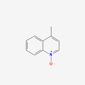 molecular formula C10H9NO B3190255 4-Methylquinoline 1-oxide CAS No. 4053-40-1