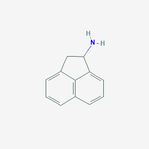 molecular formula C12H11N B3190283 1,2-Dihydroacenaphthylen-1-amine CAS No. 40745-44-6