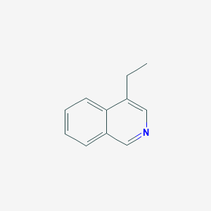 molecular formula C11H11N B3190366 4-Ethylisoquinoline CAS No. 41219-10-7