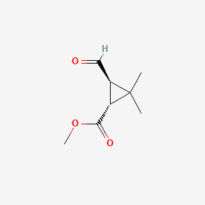 Methyl trans-3-formyl-2,2-dimethylcyclopropanecarboxylate