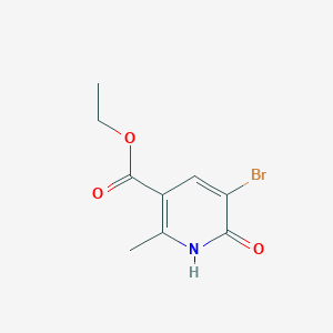 5-Bromo-6-hydroxy-2-methyl-nicotinic acid ethyl ester