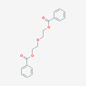molecular formula (C6H5COOCH2CH2)2O<br>C18H18O5 B031904 二乙二醇二苯甲酸酯 CAS No. 120-55-8